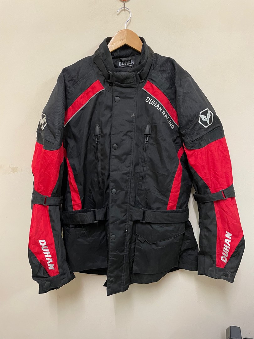 DUHAN RACING MOTORCYCLE JACKET Men s Fashion Coats Jackets and