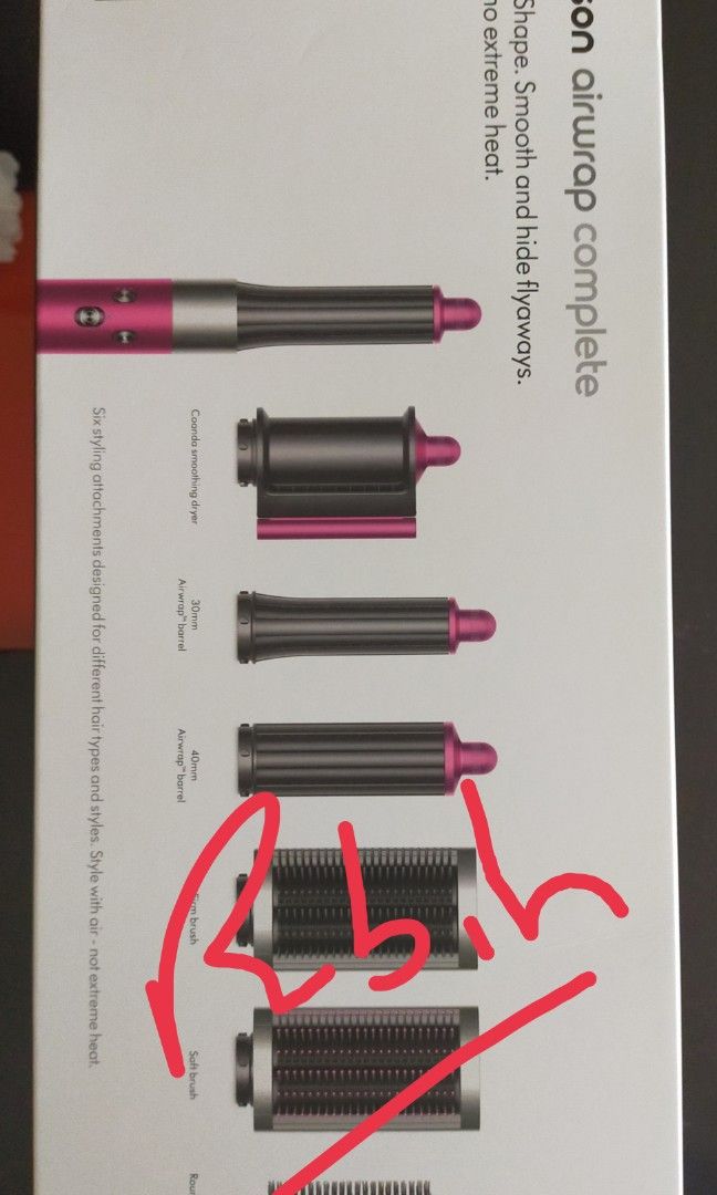 Dyson airwrap complete hair style curl vacuum, Beauty & Personal Care