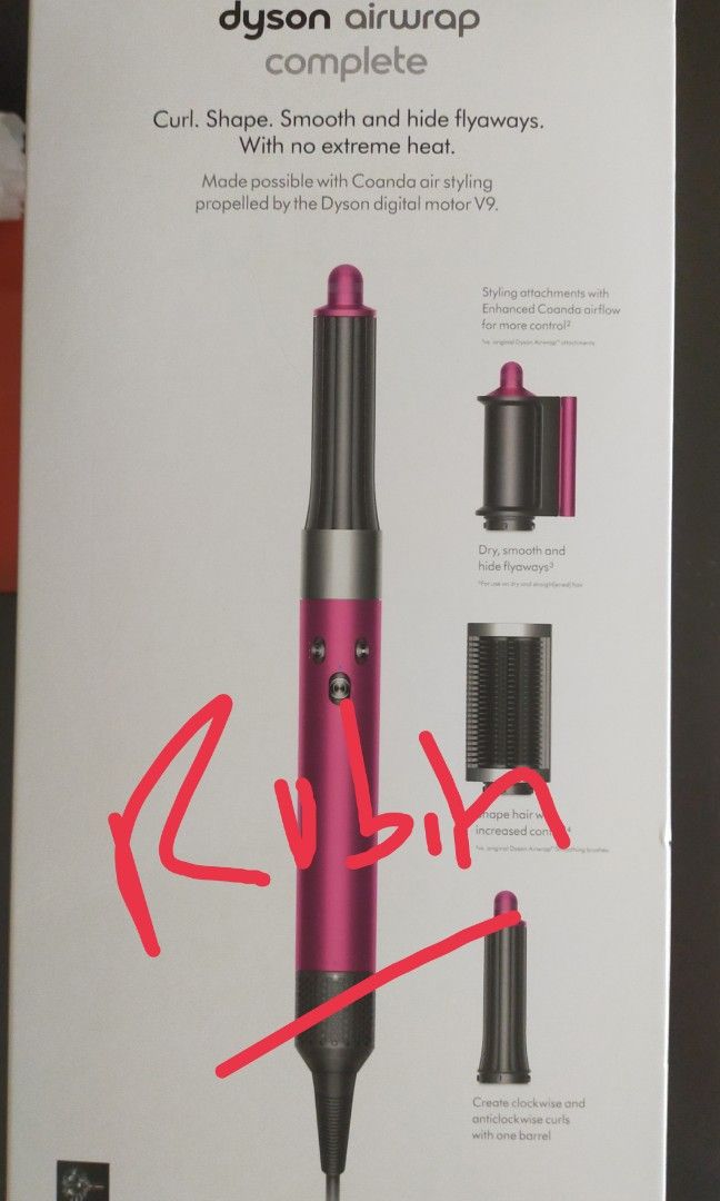 Dyson airwrap complete hair style curl vacuum, Beauty & Personal Care