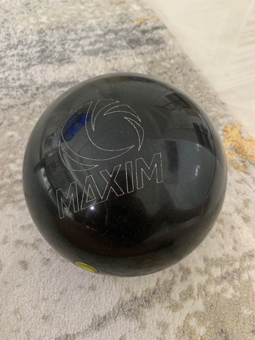 12 lbs ebonite maxim spare bowling ball, Sports Equipment, Sports