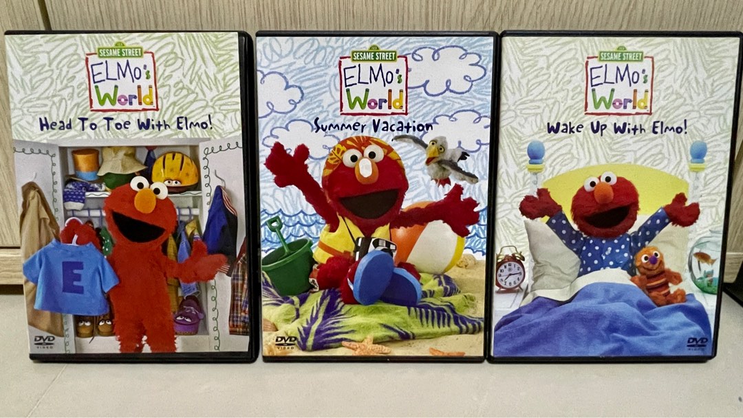 6 series of Elmo DVDs, Hobbies & Toys, Music & Media, CDs & DVDs on ...