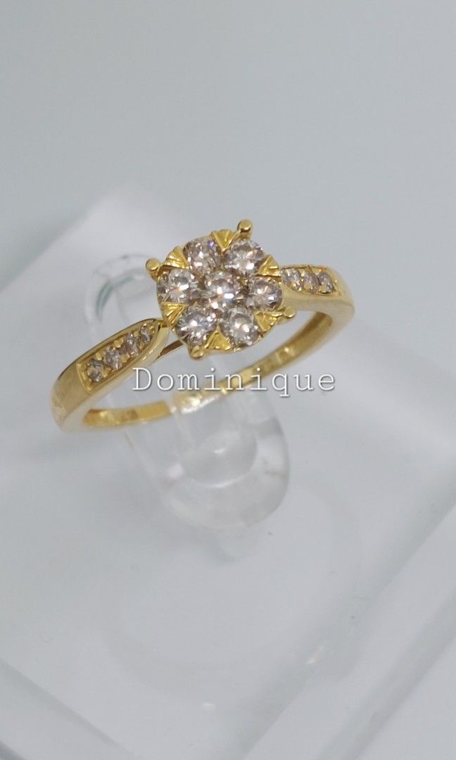 Engagement Ring with Real Diamonds (Category: Rings) located in Manila. Submitted by concy (Listing ID 1208120696, Image 1). Description: .