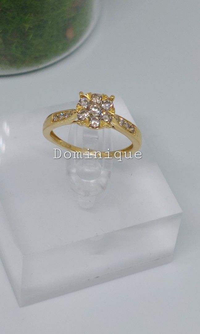 Engagement Ring with Real Diamonds (Category: Rings) located in Manila. Submitted by concy (Listing ID 1208120696, Image 2). Description: .