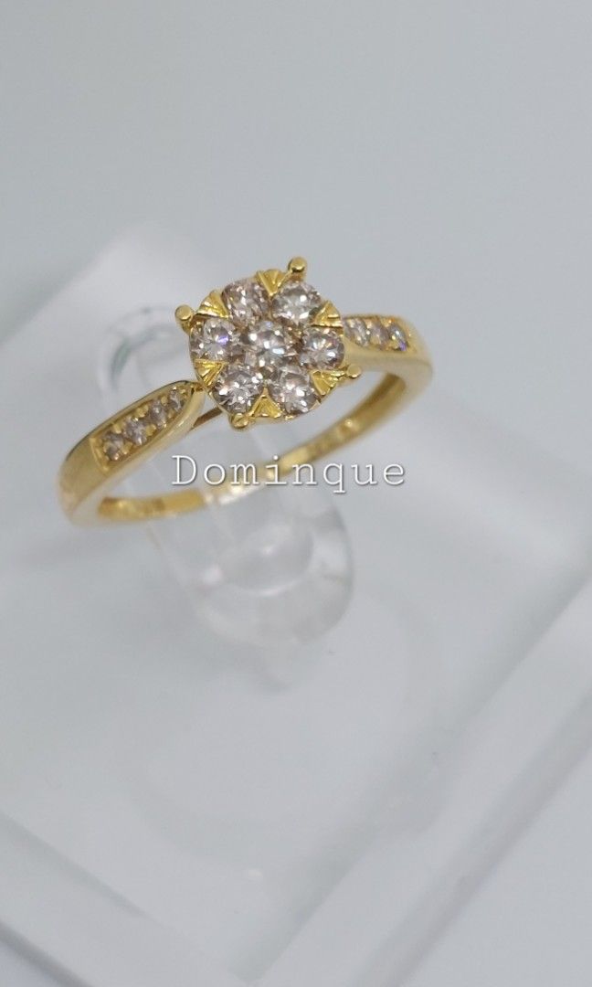 Engagement Ring with Real Diamonds (Category: Rings) located in Manila. Submitted by concy (Listing ID 1208120696, Image 3). Description: .