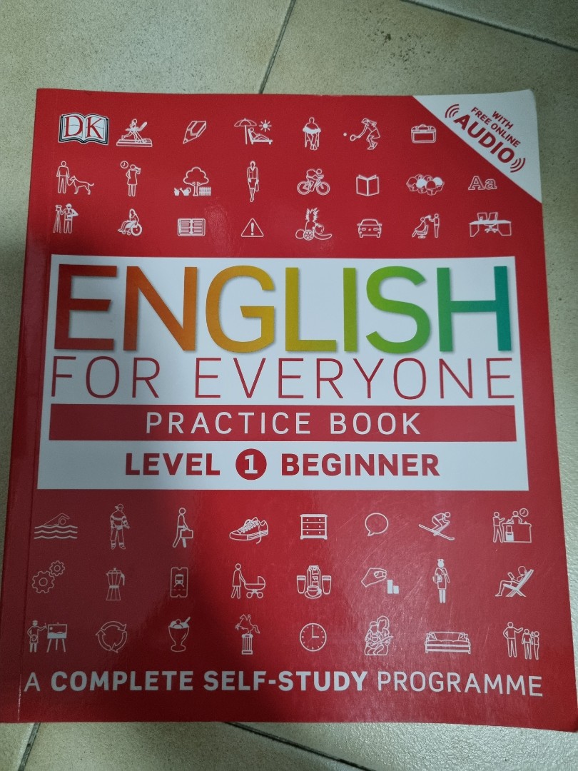 English For Everyone Practice Book Level 1 Hobbies And Toys Books