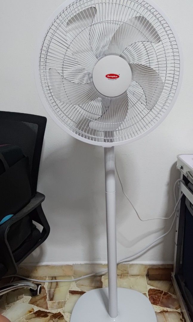 EuropAce Stand Fan, Furniture & Home Living, Lighting & Fans, Fans on