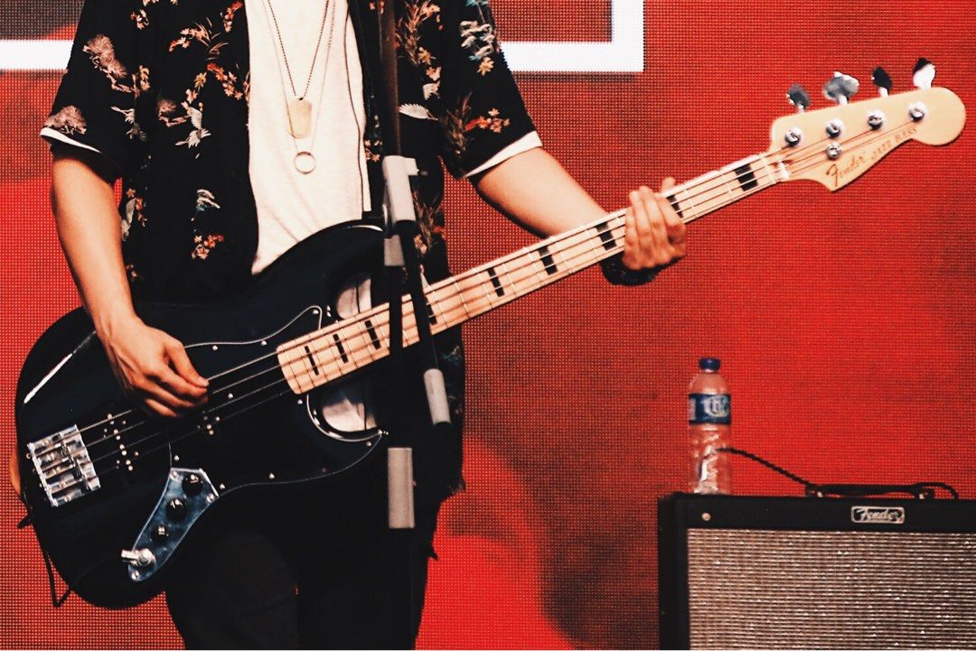 Geddy Lee Red Bass
