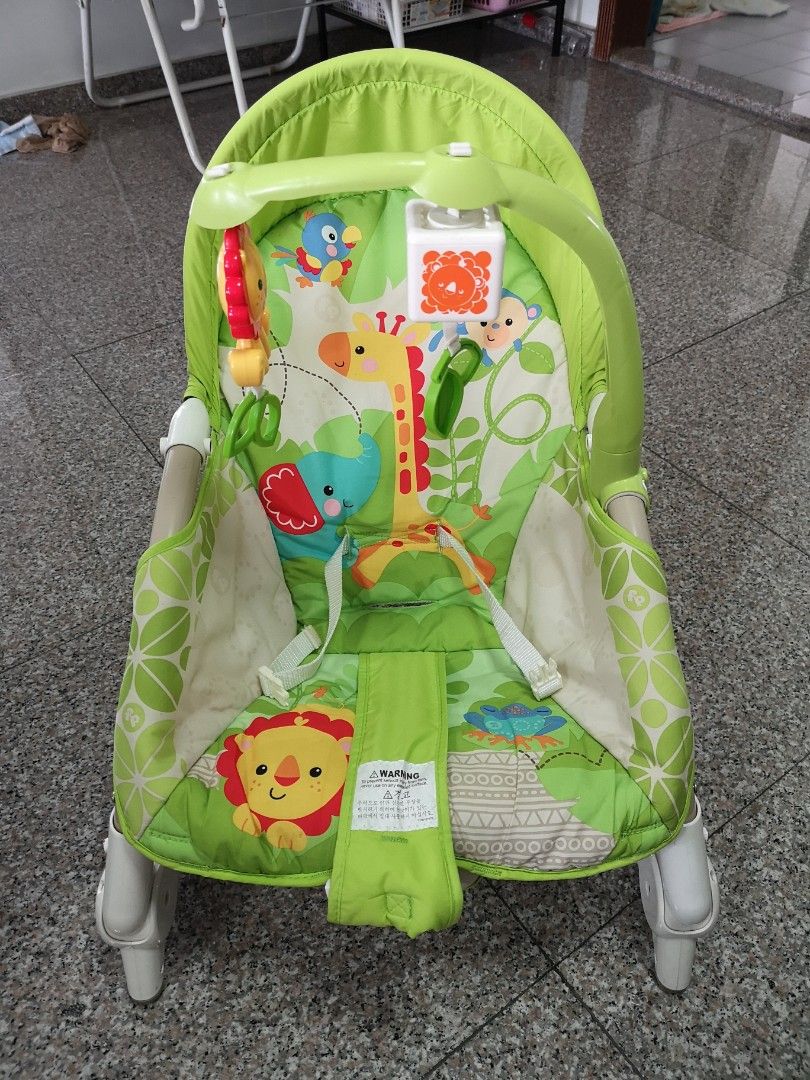 Fisher Price Rainforest Friends Newborn to Toddler Rocker, Babies