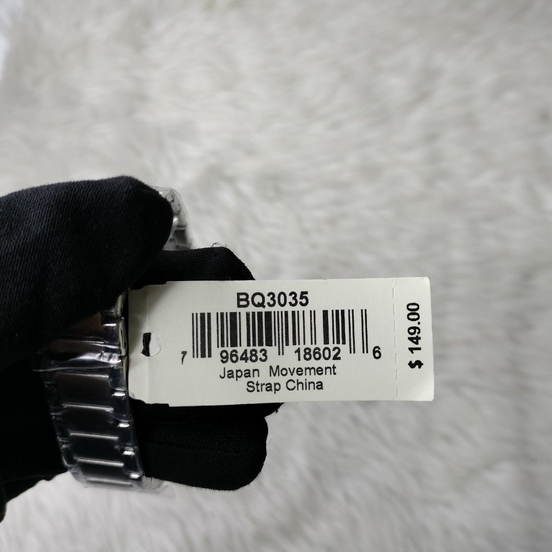 FOSSIL MODERN COURIER MIDSIZE CHRONOGRAPH STAINLESS WATCH (BQ3035 ...