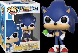Funko Pop #877 - Sonic - Hedehog - Sonic - Brasil Games - Console