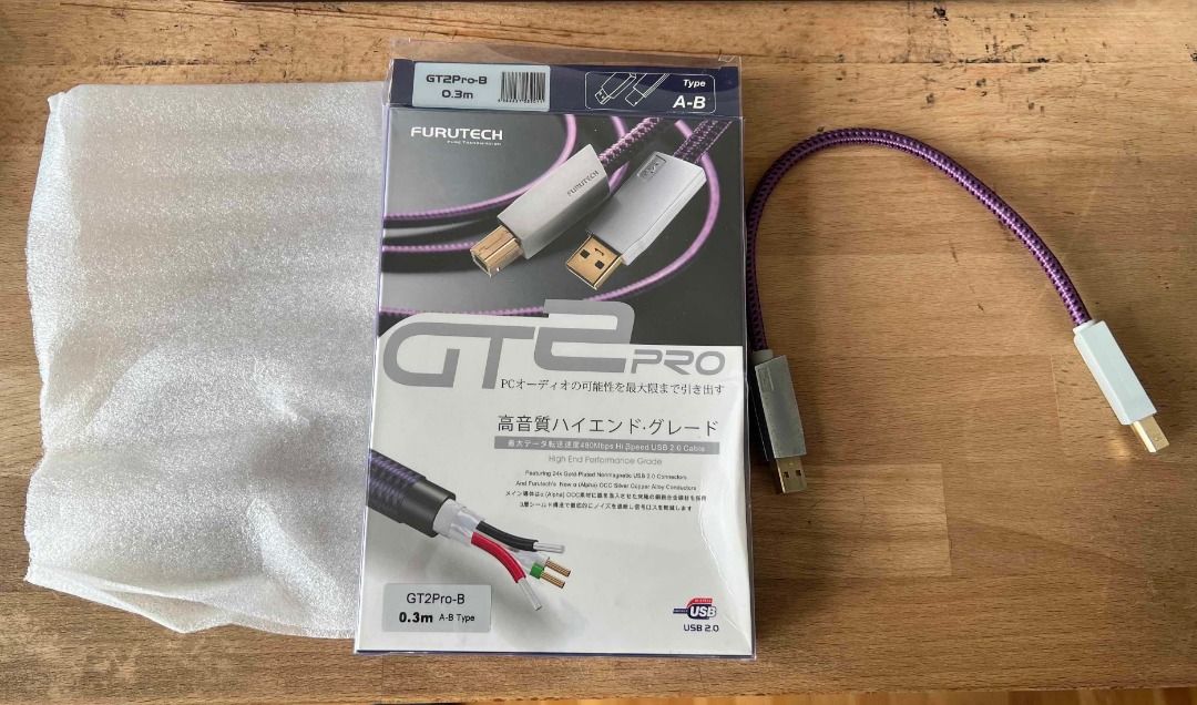 Furutech GT2 Pro USB Cable for DAC, Audio, Other Audio Equipment on ...