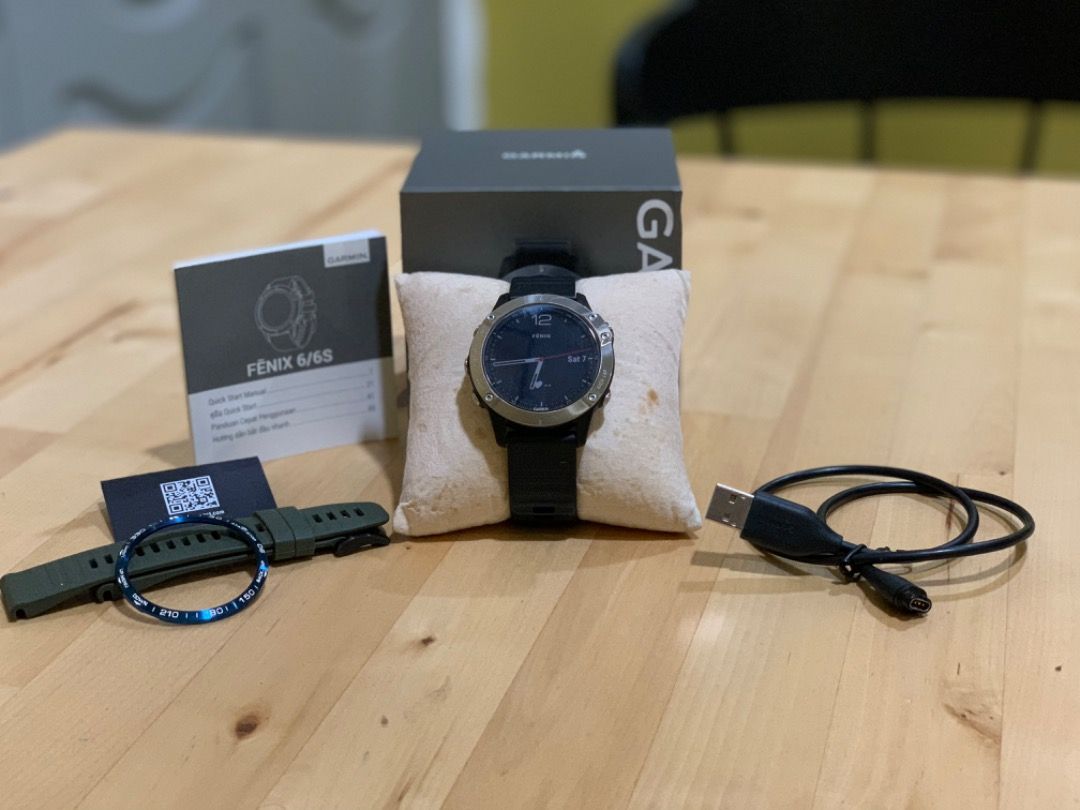 Garmin fenix on sale 6 silver