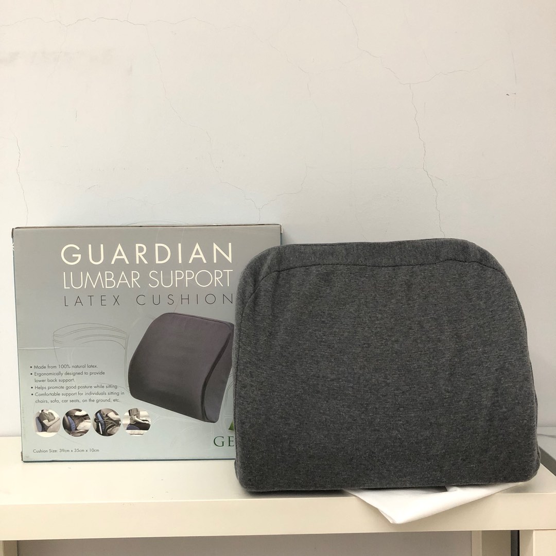 Getha Guardian Lumbar Support Latex Cushion, Furniture & Home Living