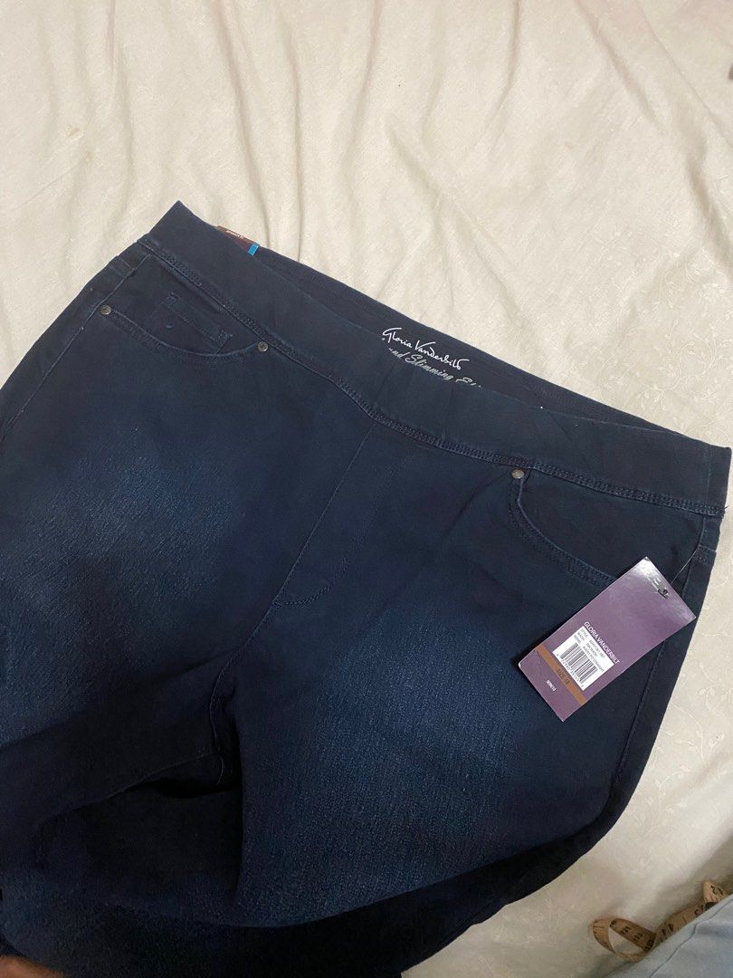 Gloria vanderbilt top pull on jeans
