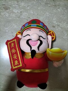 god of fortune soft toy