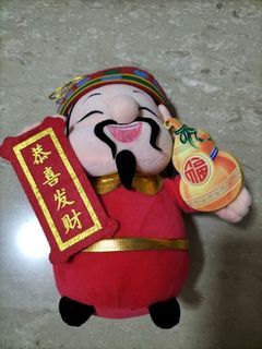god of fortune soft toy