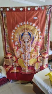 God printed cloth with / without eyelet and it is (WASHABLE).