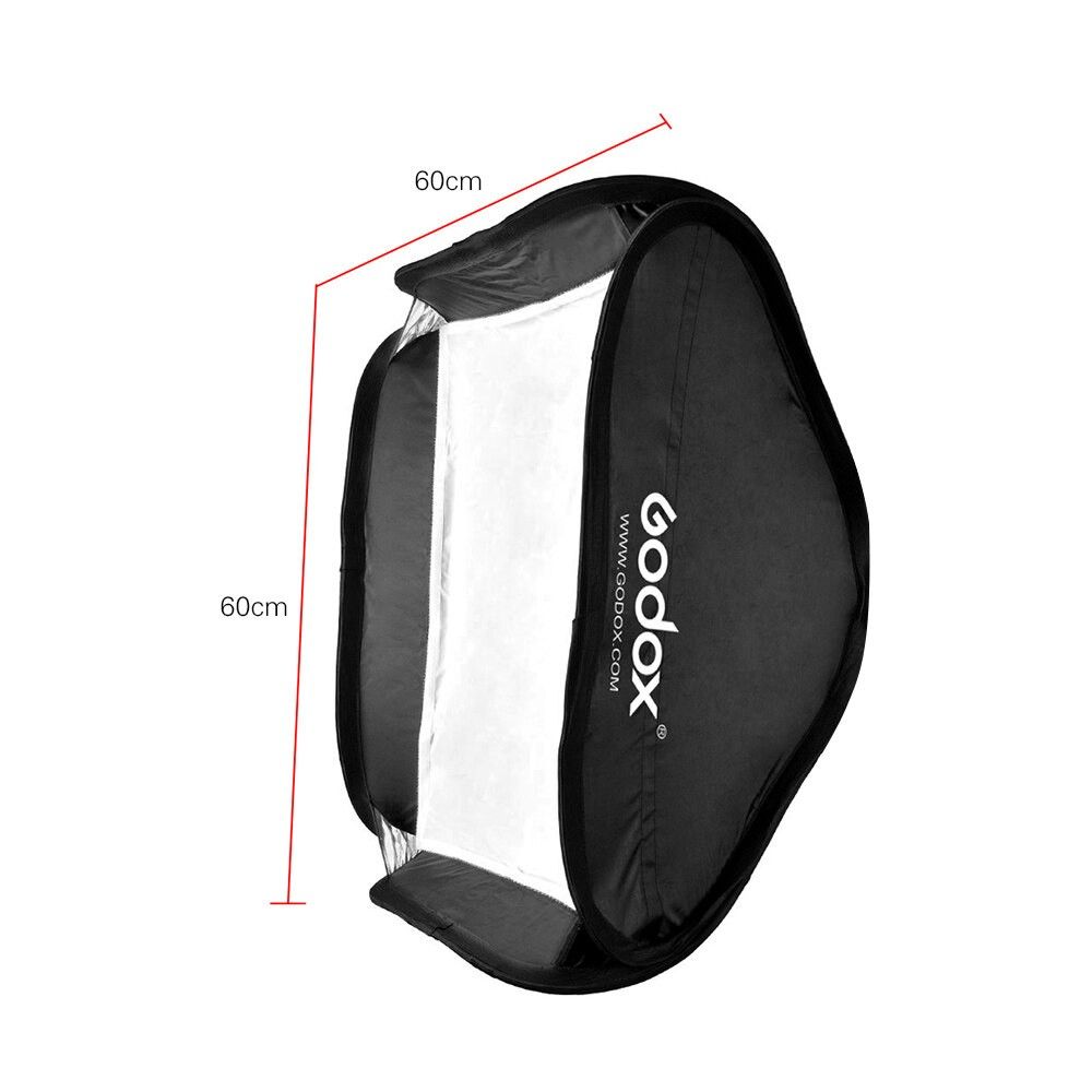 Godox 60cm x 60cm Softbox with S Bracket, Photography, Photography ...
