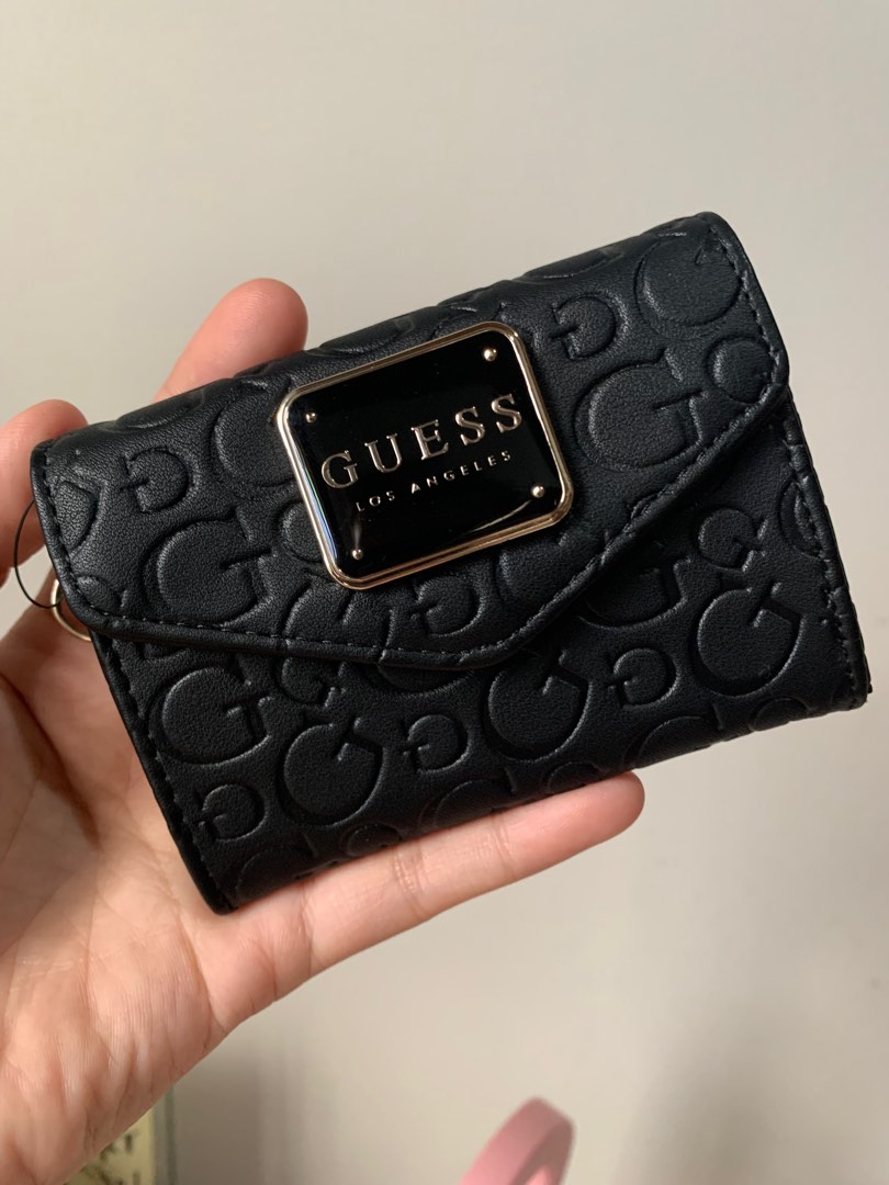 Guess keychain on sale wallet