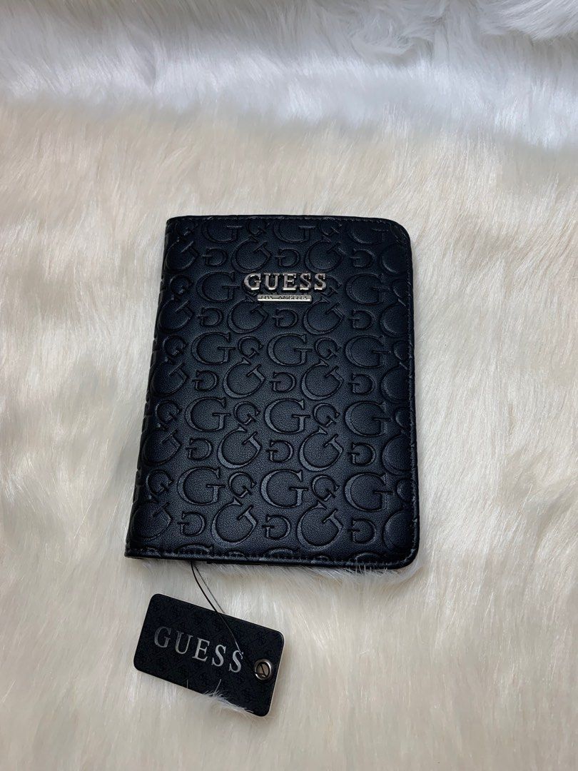 GUESS Original Passport Case w/ free paper bag, Women's Fashion, Bags