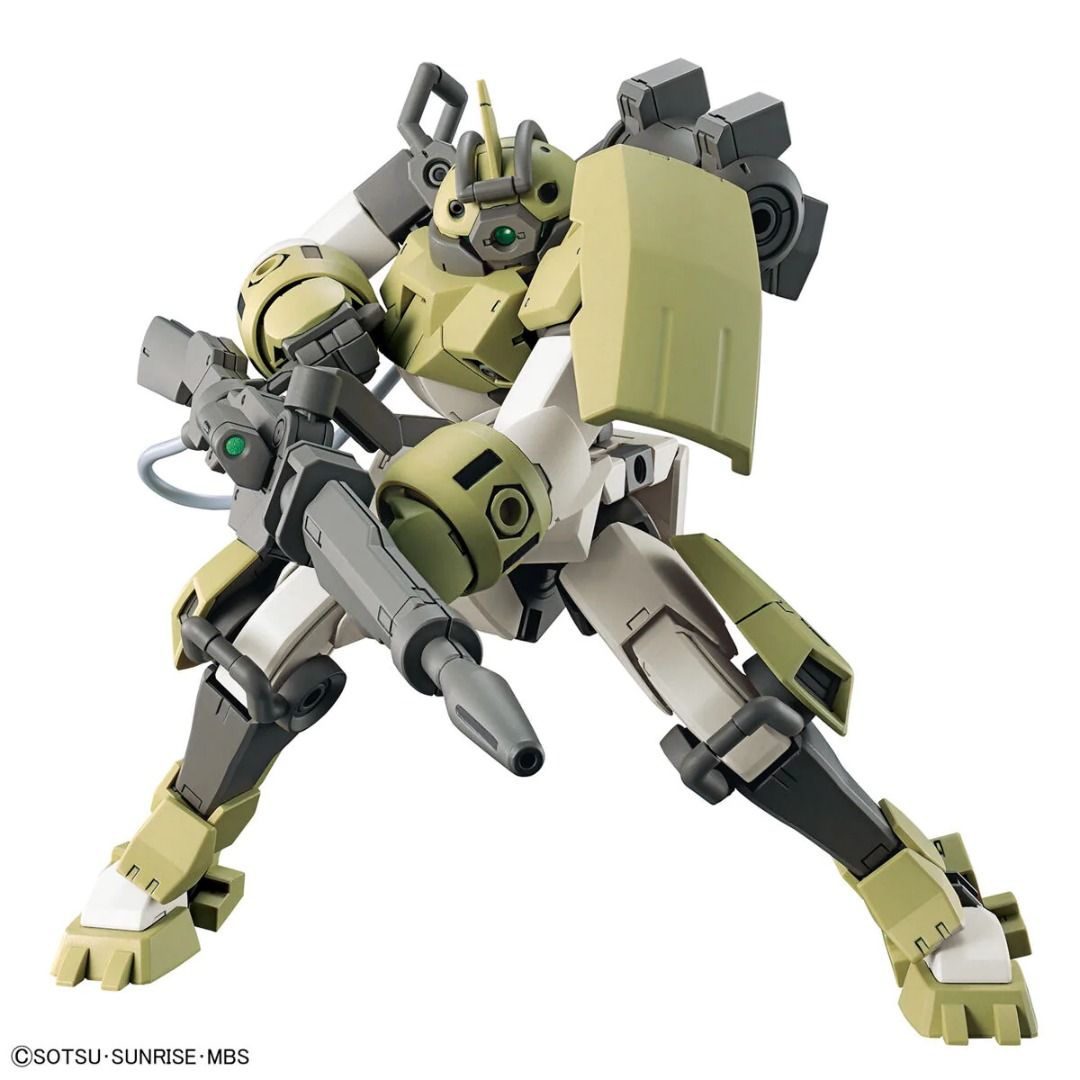 Gundam HG 1/144 Chuchu's Demi Trainer (Category: Gundam Model Kits) located in Singapore. Submitted by toysdachi (Listing ID 1208089696, Image 3). Description: The Demi Trainer used by the mysterious Character B in "Mobile Suit Gundam: The Witch of Mercury" is now a member of Bandai's HG model kit lineup! The range of motion in its arms can be expanded by pulling out the shoulder joint; the forearms are also equipped with rotational movement. The
