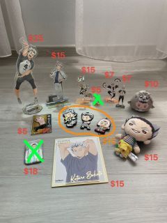 Haikyuu Bokuto Akaashi Official Merch