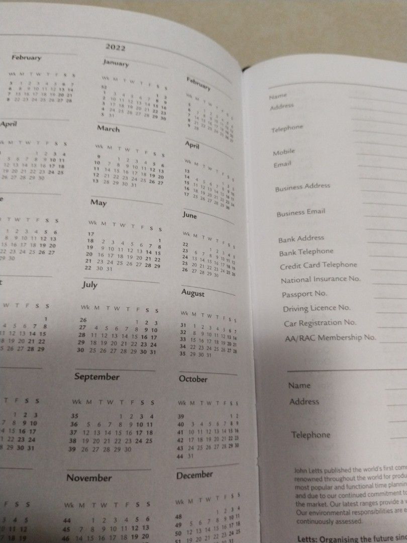 Harrods 2021 Diary, Hobbies & Toys, Stationery & Craft, Other