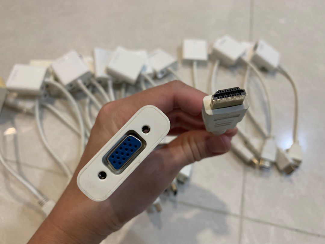 HDMI to VGA cables, Computers & Tech, Parts & Accessories, Cables