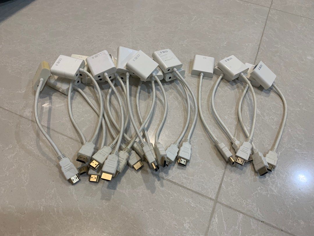 HDMI to VGA cables, Computers & Tech, Parts & Accessories, Cables