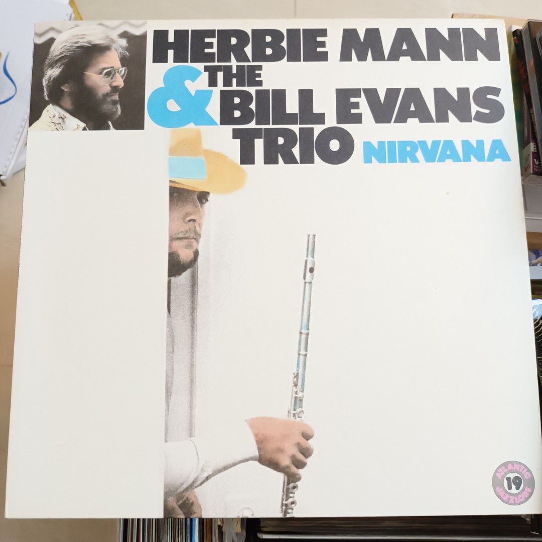 Herbie Mann & Bill Evans Trio Nirvana LP USA, 興趣及遊戲, 音樂樂器 & 配件, 音樂與媒體