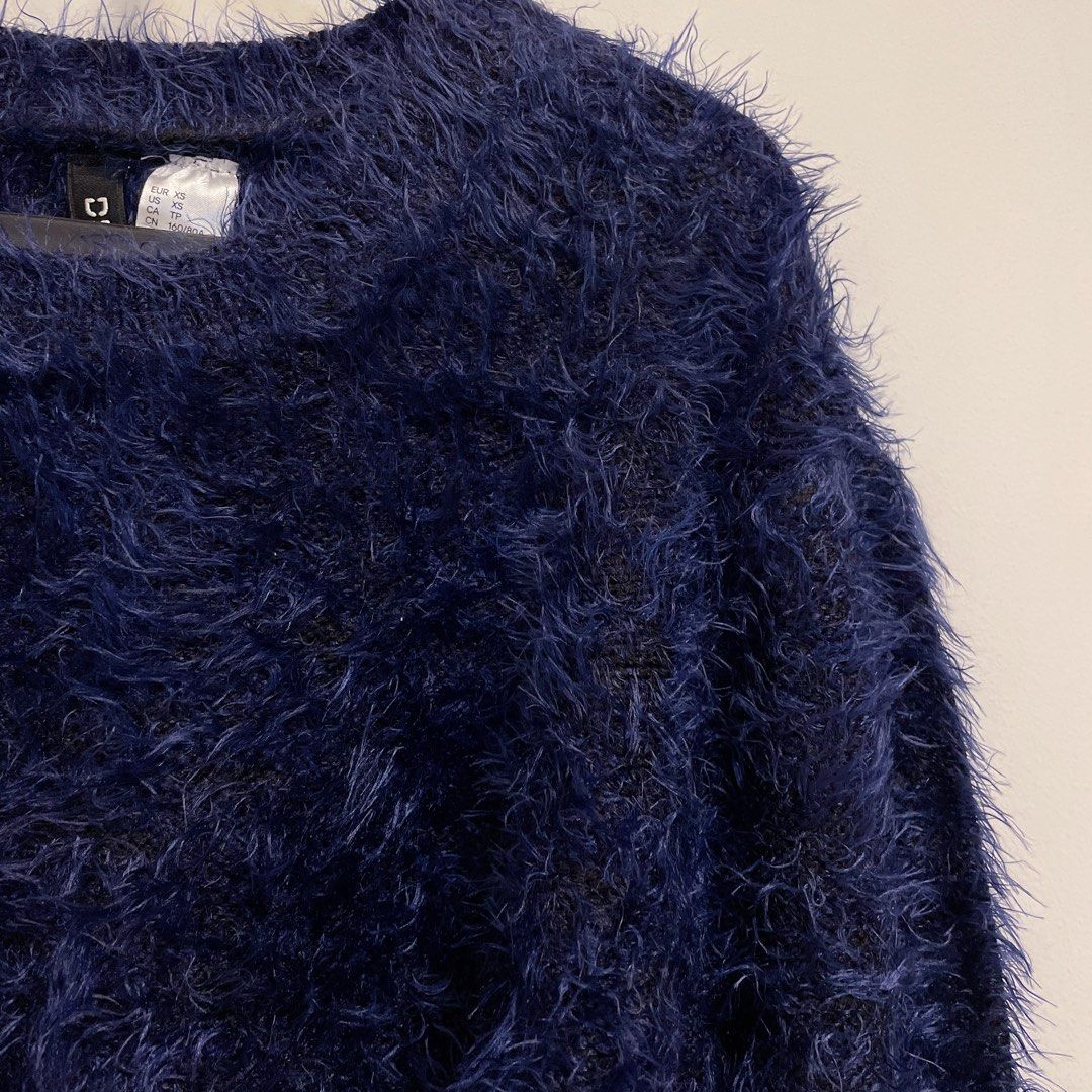Fur sweater best sale h&m