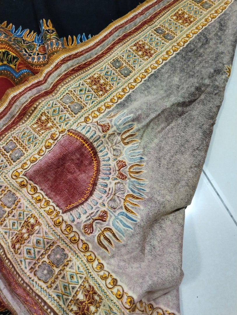 Holland Dutch Java Print Fabric Panel, Furniture & Home Living, Home ...