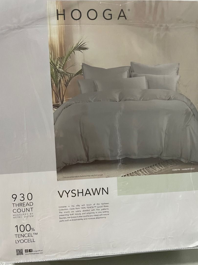 New Hooga Tencel Bolster Case, Furniture & Home Living, Bedding & Towels on Carousell