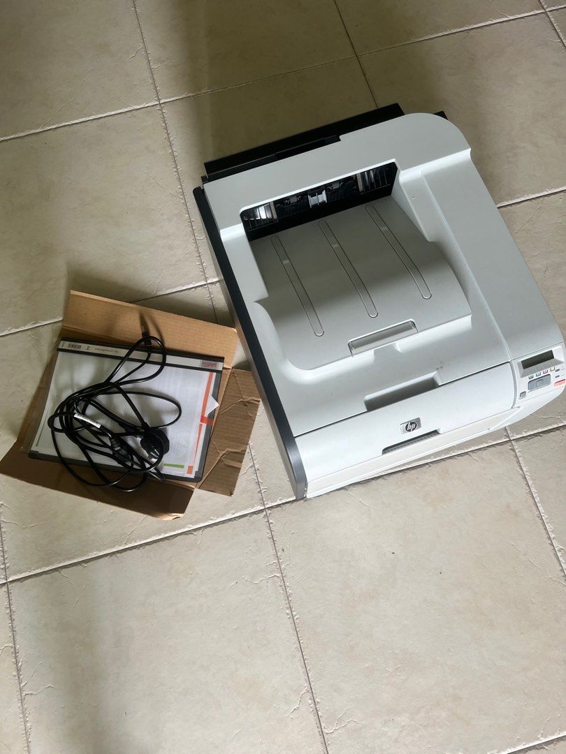 HP Printer- CP2025dn- laser jet- colour, Computers & Tech, Printers ...