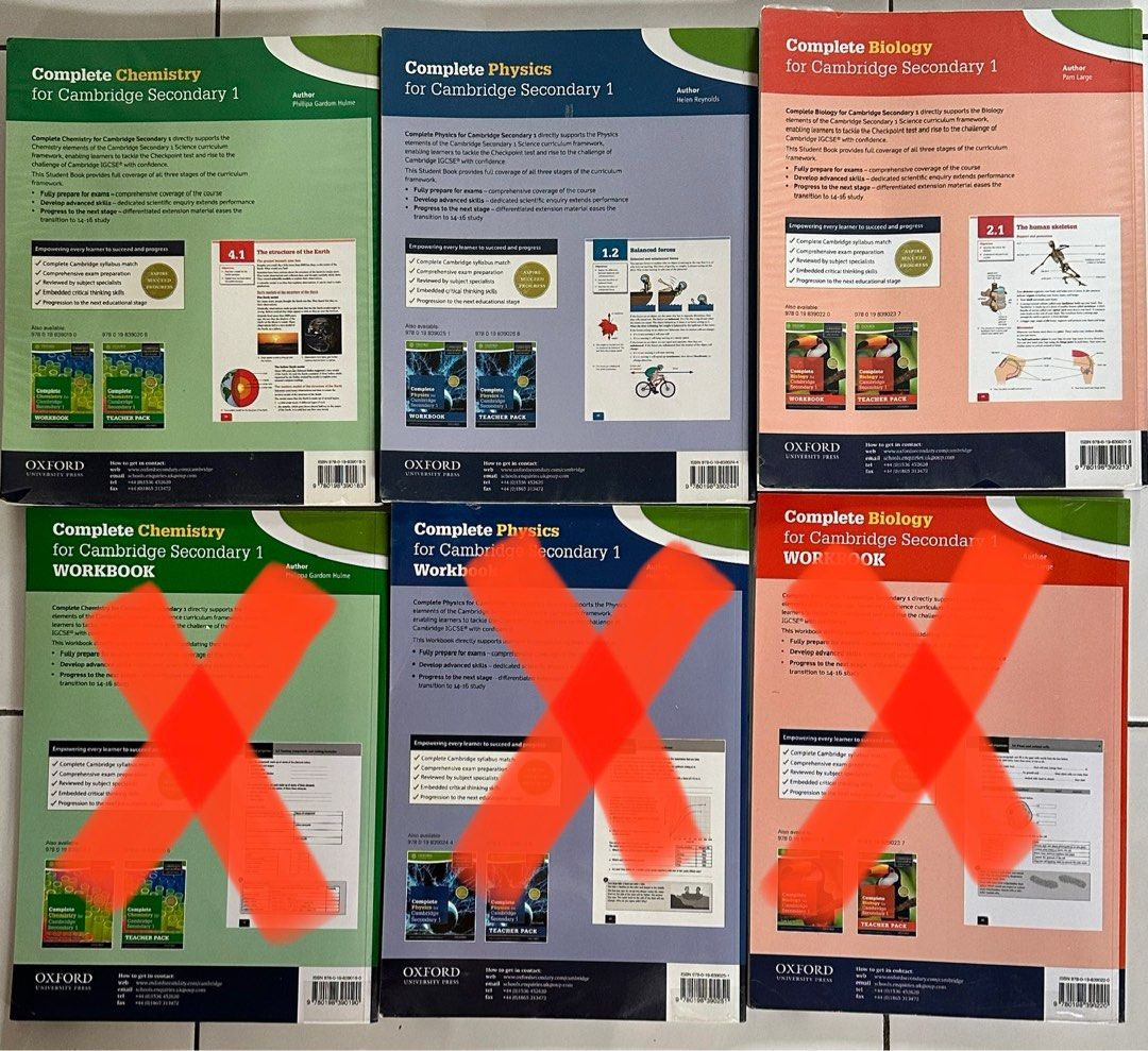 IGCSE lower secondary Science, Hobbies & Toys, Books & Magazines ...