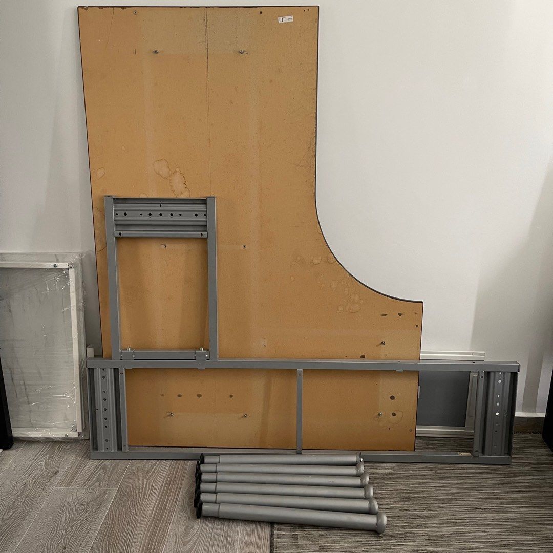 IKEA Adjustable Table Legs x 6, Furniture & Home Living, Furniture