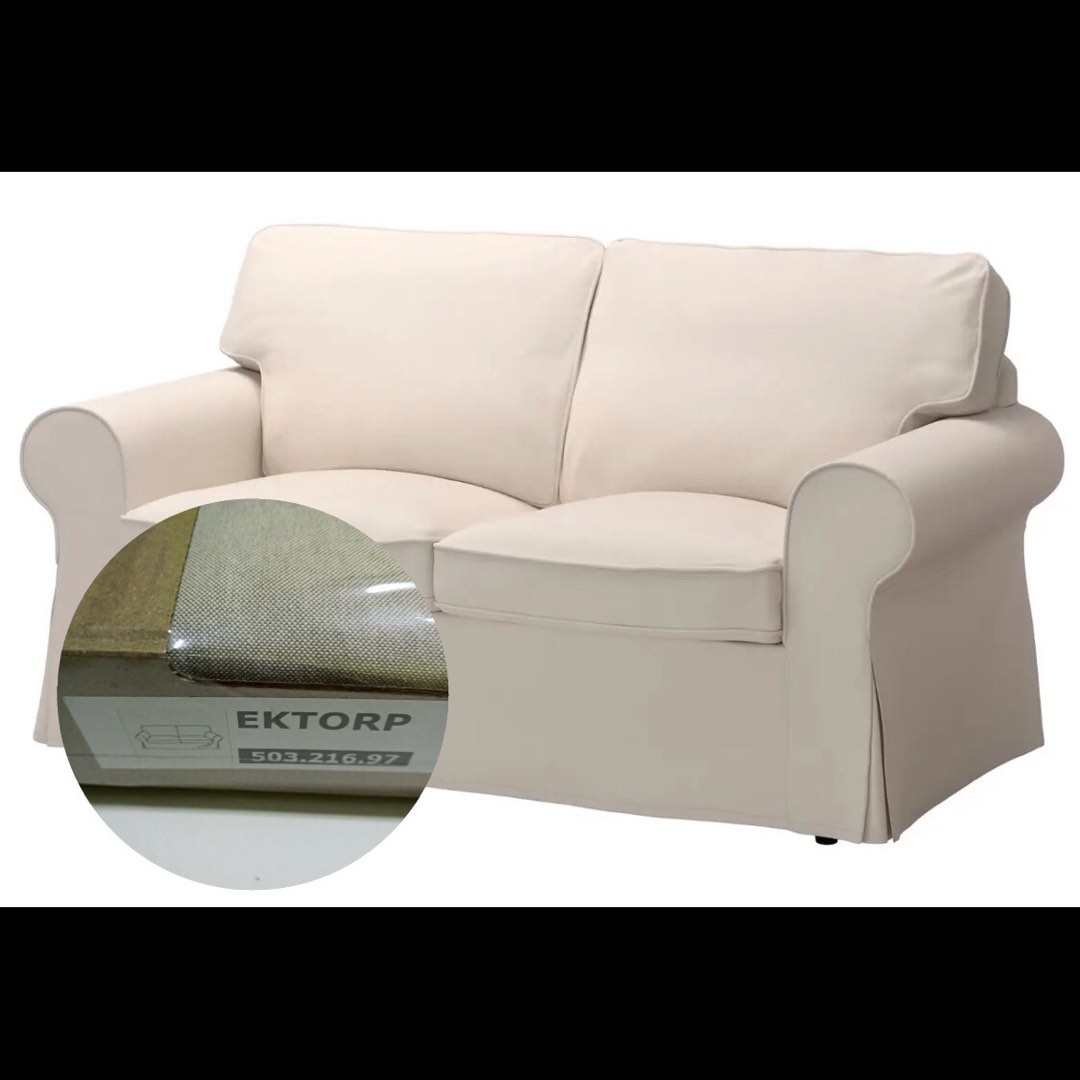 Ikea Ektorp Sofa Cover Lofallet Beige NEW, RARE, Furniture & Home