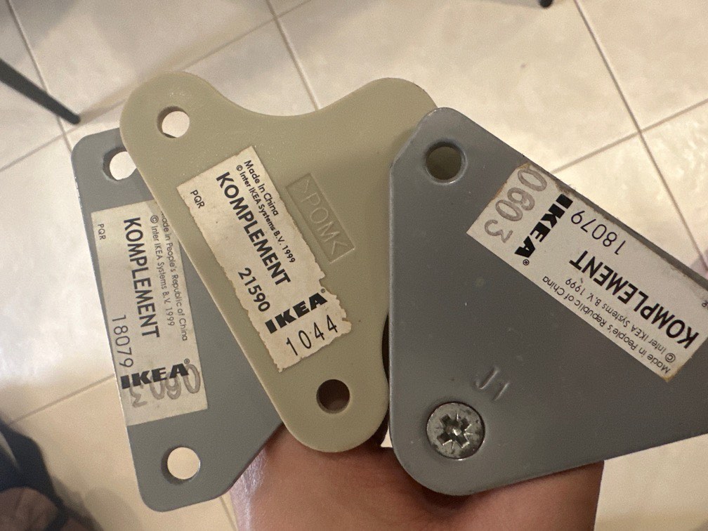 IKEA Komplement wardrobe hanging rod, Furniture & Home Living, Home