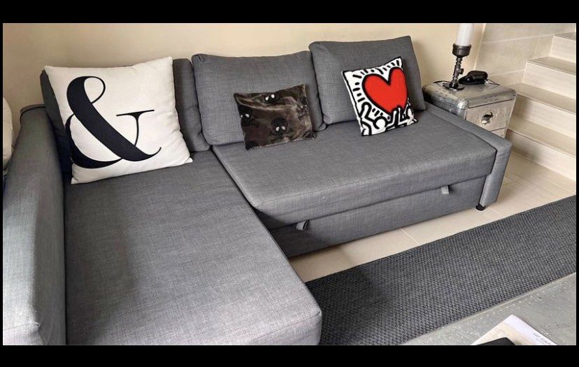IKEA L shape sofa, 傢俬＆家居, 傢俬, 梳化 Carousell