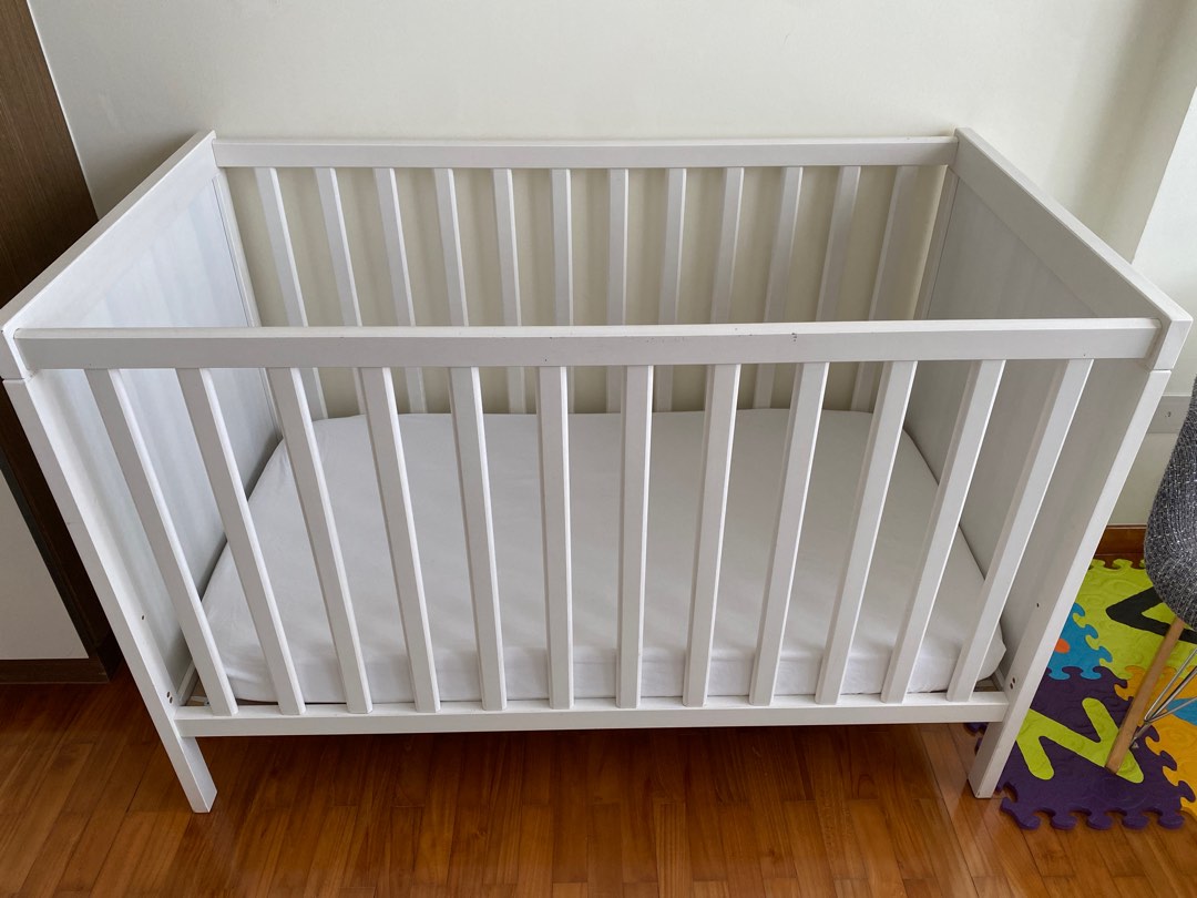 IKEA cot/toddler bed, Babies & Kids, Baby Nursery & Kids Furniture