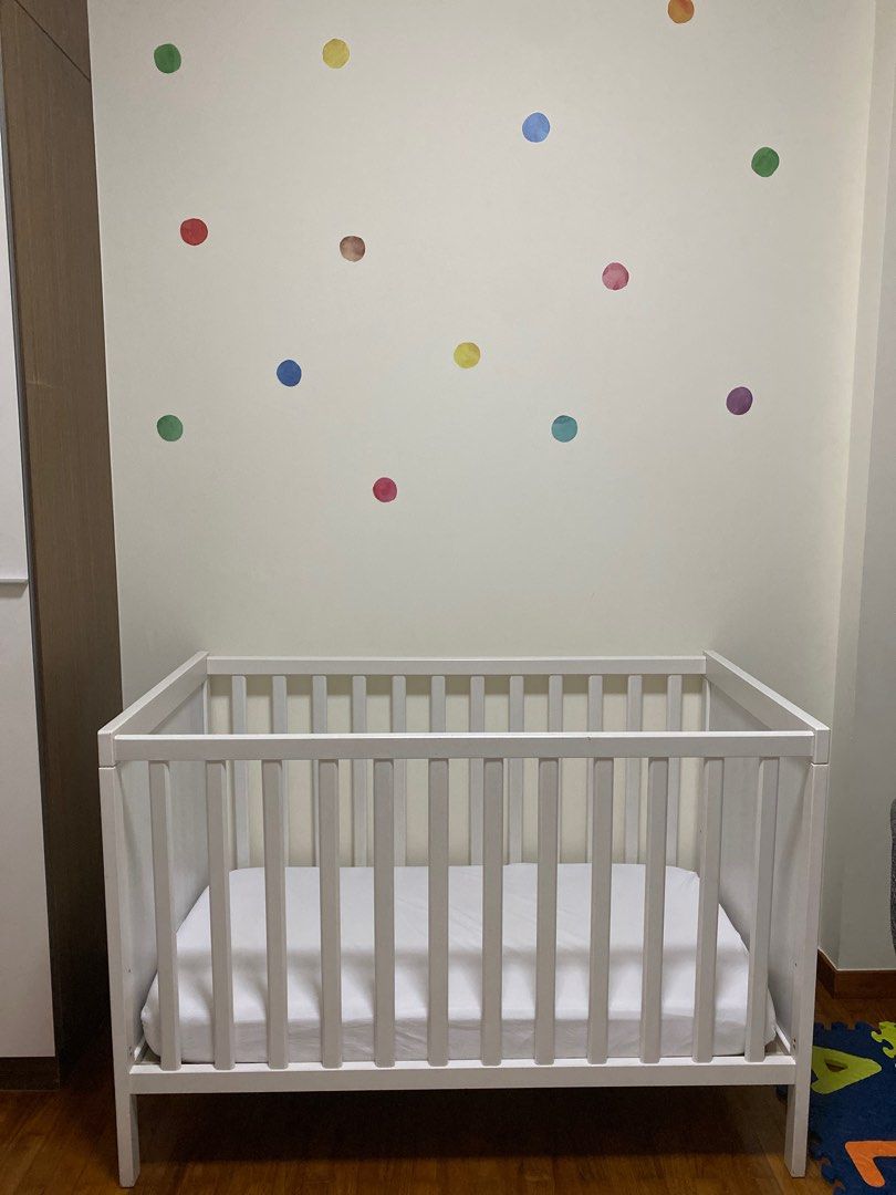IKEA cot/toddler bed, Babies & Kids, Baby Nursery & Kids Furniture