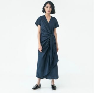 In Kano Lucerne Dress in Midnight Blue