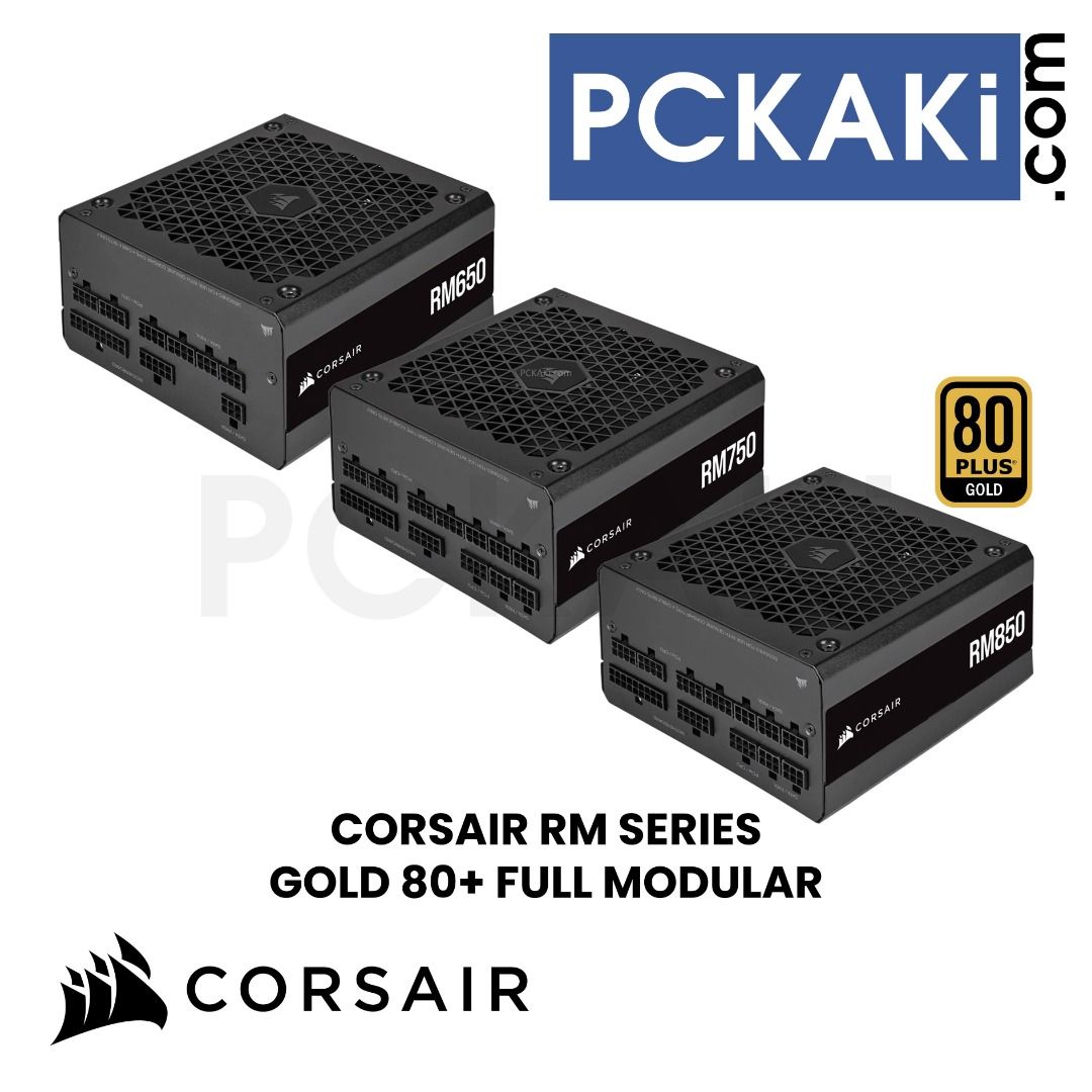 Corsair RMe Series RM750e RM850e RM1000e 80+ Gold Full Modular