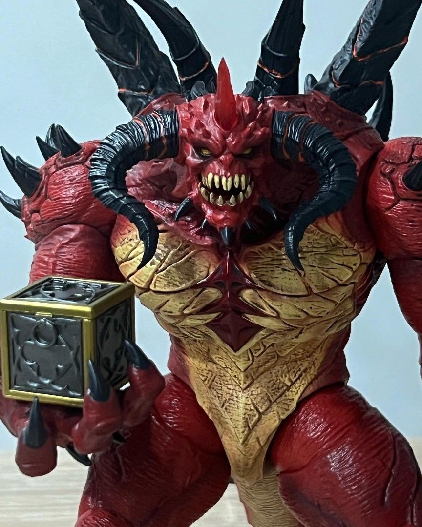 IN STOCK: Hero Toys 1/10 Diablo Big Red Demon NOT Mythic Legions ...