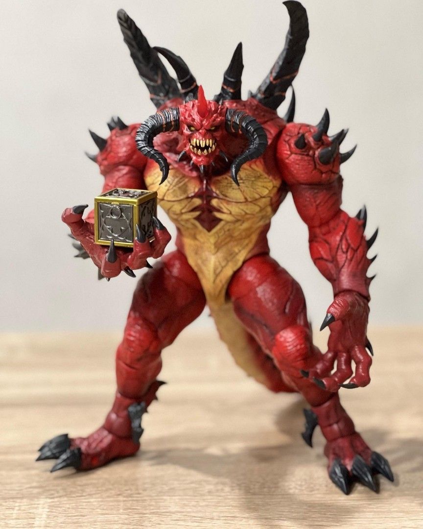 IN STOCK: Hero Toys 1/10 Diablo Big Red Demon NOT Mythic Legions ...