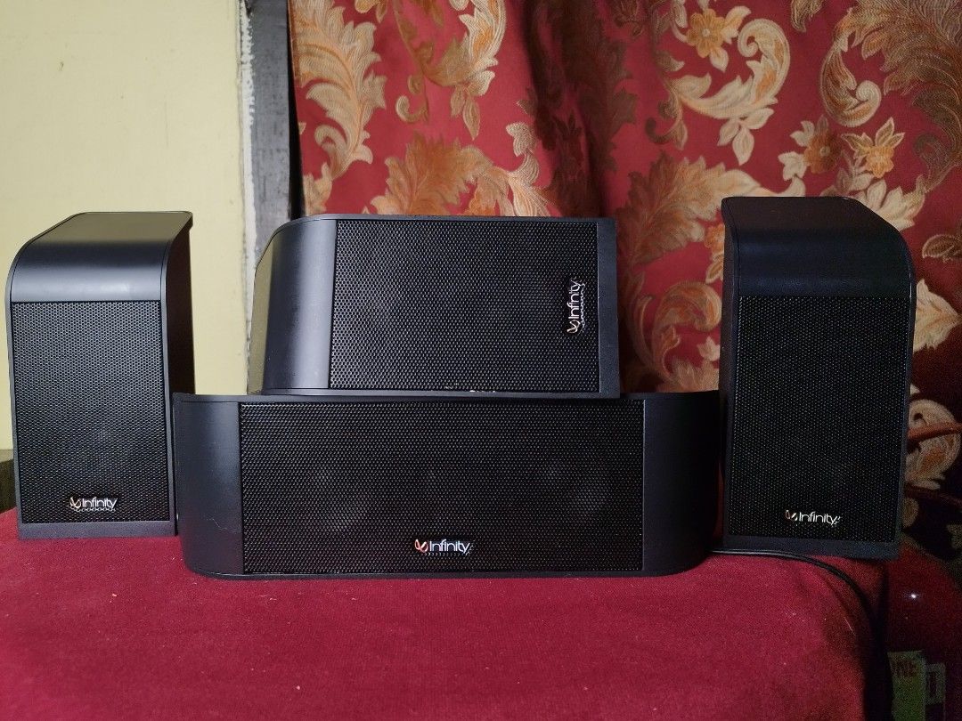 Infinity surround shop speakers