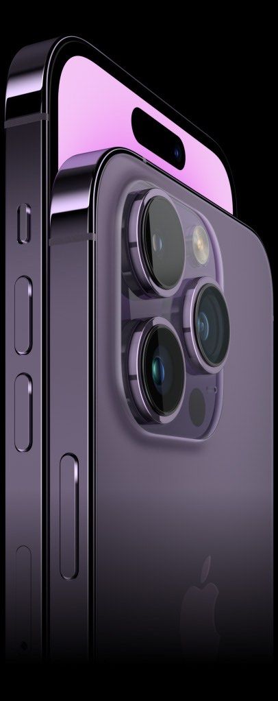 Apple iPhone 14 Pro Max, 256GB, Deep Purple for T-Mobile (Renewed)