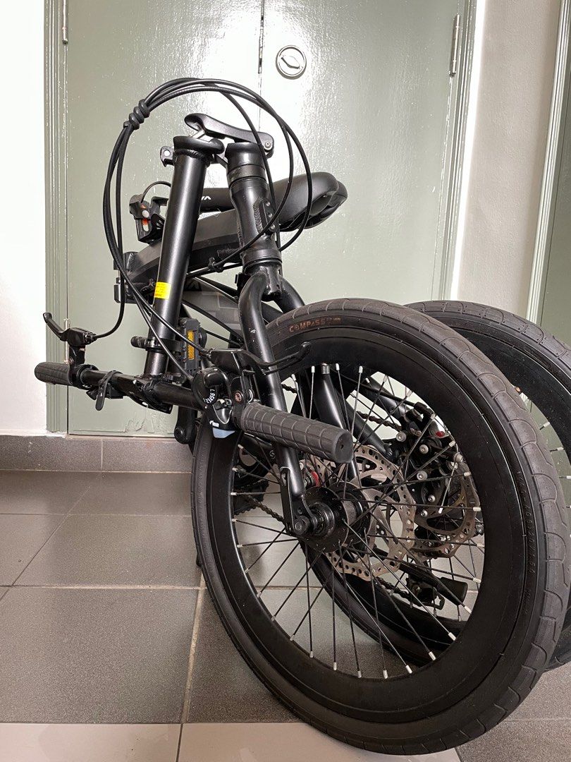 Java Zelo V2 Folding bike Black NOT Crius/Brompton/Hito/Fnhon/Dahon