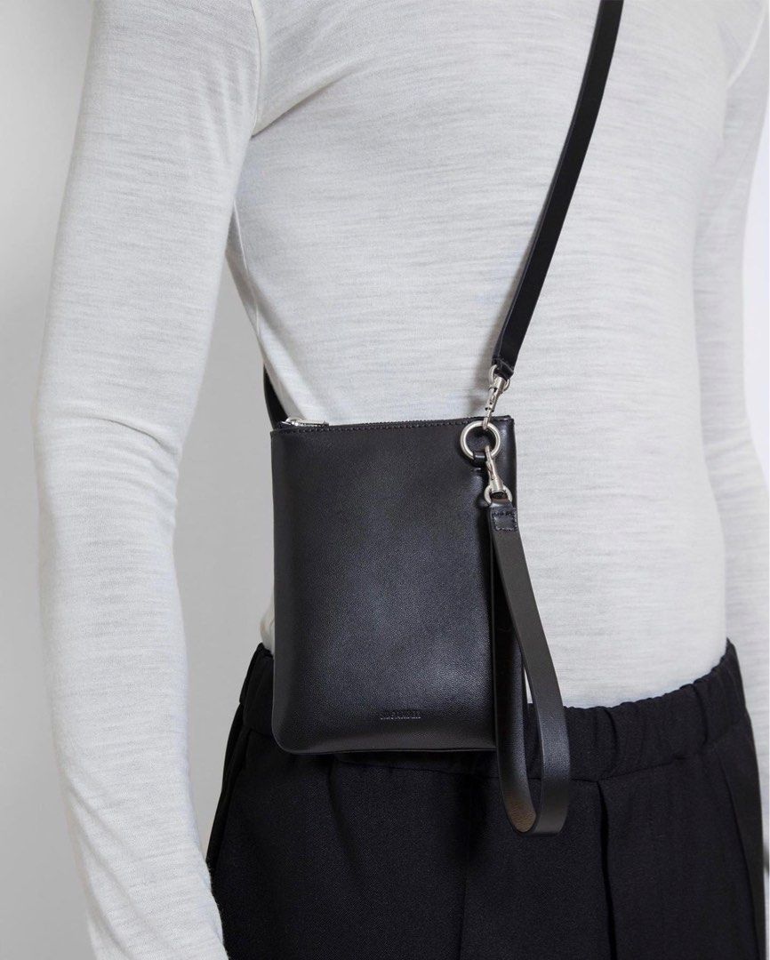 Jil sander on sale leather pouch