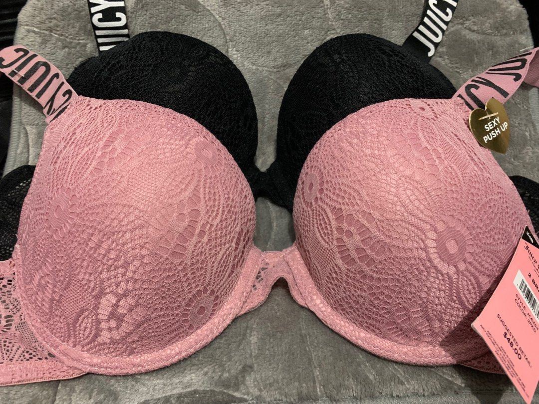 Juicy Couture, Intimates & Sleepwear, Juicy Couture Brand New Sexy  Extreme Push Up Bra Size 34c